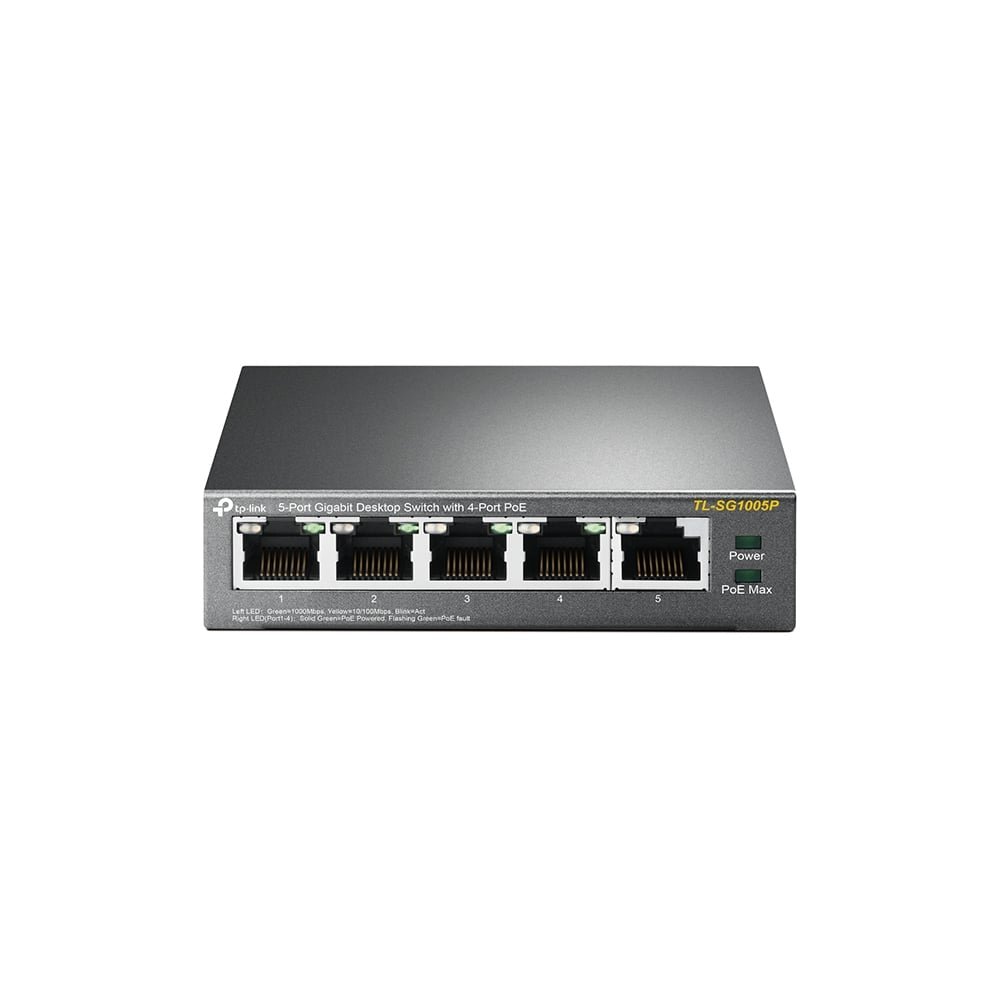 TL-SG1005P Switch 5P Giga (4 ptos POE) Tp-Link Desk TL-SG1005P Switch 5P Giga (4 ptos POE) Tp-Link Desk