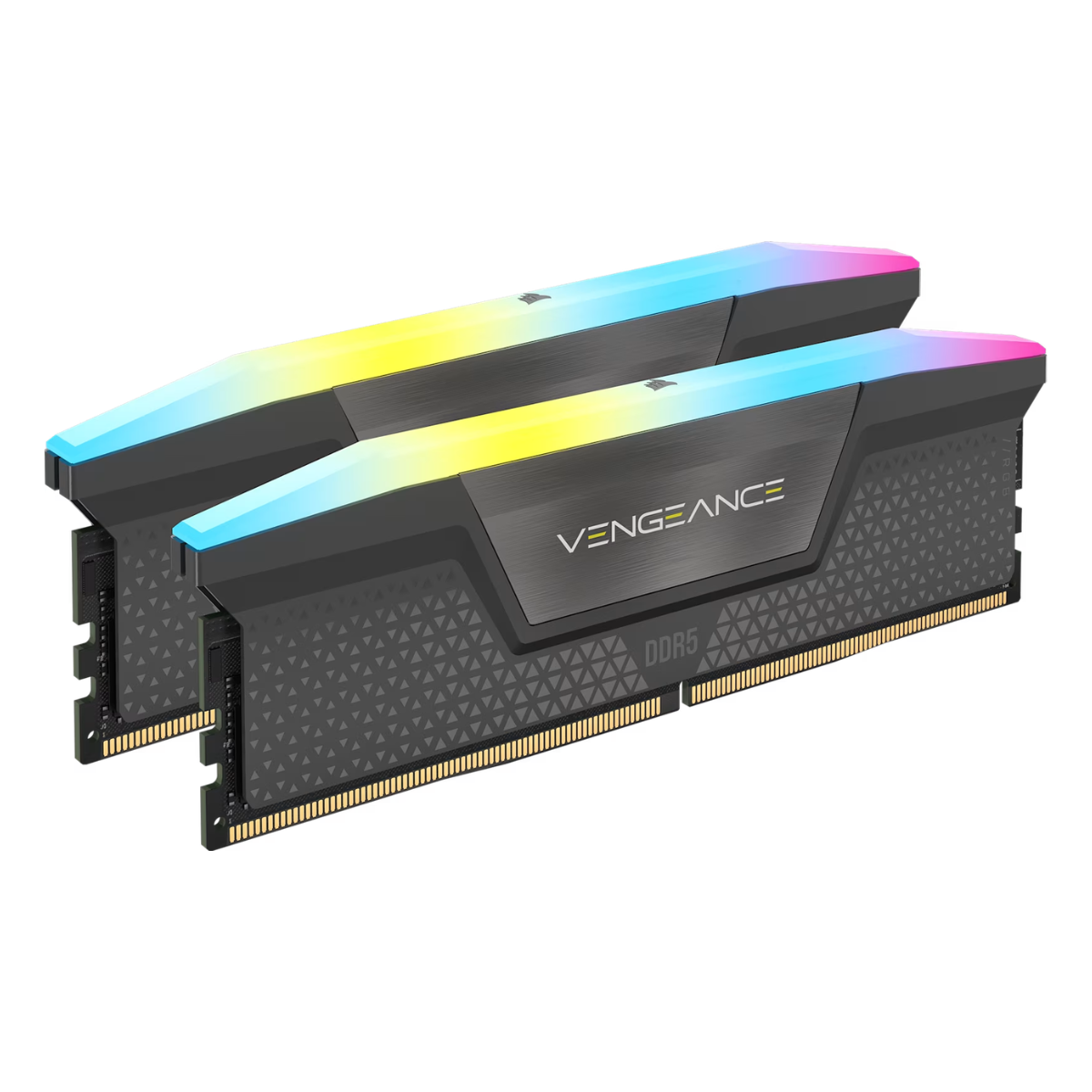 Memoria DDR5 Corsair 32Gb (2x16Gb) 6000 MHz Vengeance RGB AMD Expo & Intel XMP Gray CL38 Memoria DDR5 Corsair 32Gb (2x16Gb) 6000 MHz Vengeance RGB AMD Expo & Intel XMP Gray CL38